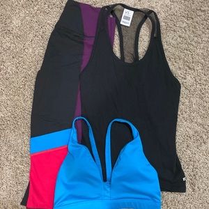 VS VSX 3 piece workout bundle size S